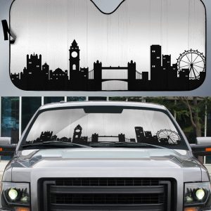 London Skyline Car Sunshade Custom Car Accessories