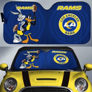 Los Angeles Rams Car Sunshade Custom Car Accessories