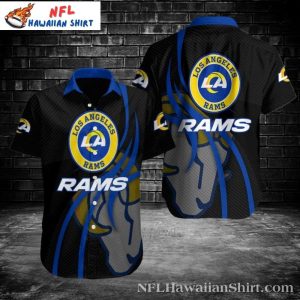 Los Angeles Rams Urban Camo Hawaiian Shirt – Streetwise Fade