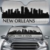 Louisiana New Orleans Skyline Car Sunshade Custom Car Accessories