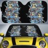 Lucario Car Sunshade Custom Car Accessories For Fans