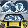 Lucario Car Sunshade Custom Pokemon Car Accessories