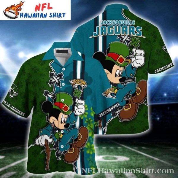 Lucky Charm Jacksonville Jaguars Mickey Hawaiian Shirt