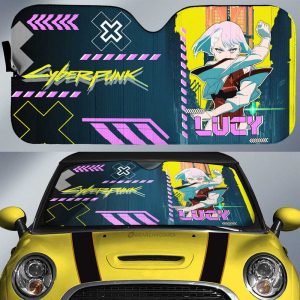 Lucy Car Sunshade Custom Cyberpunk Anime