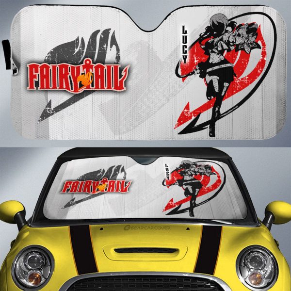 Lucy Heartfilia Car Sunshade Custom Car Accessories