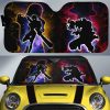 Luffy And Nami Car Sunshade Custom One Piece Anime Silhouette Style