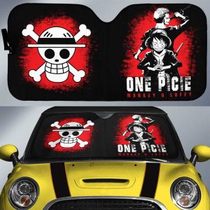 Luffy x Zoro Car Sunshade Custom Car Interior Accessories