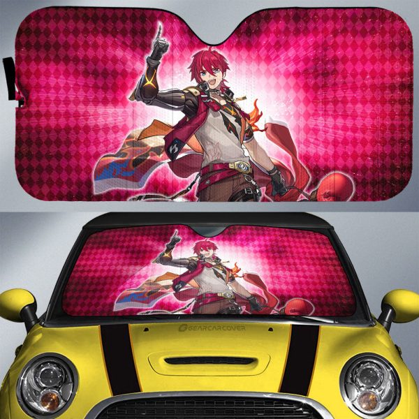 Luka Car Sunshade Custom Honkai Star Rail Car Accessories