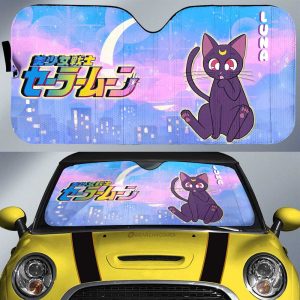 Luna Car Sunshade Custom Car Interior Accessories Gift For Fan