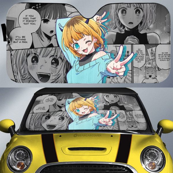 MEM Cho Car Sunshade Custom Anime Car Accessories