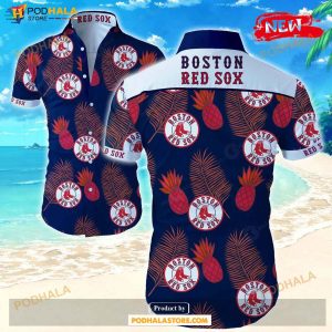 MLB Boston Red Sox Tropical Summer Hawaiian Shirt