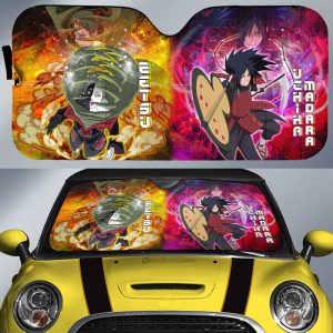 Madara And Zetsu Car Sunshade Custom Characters Car Accessories