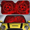 Madara Mangekyo Sharingan Car Sunshade Custom Anime Tie Dye Style