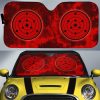 Madara Rinne Sharingan Car Sunshade Custom Anime Tie Dye Style