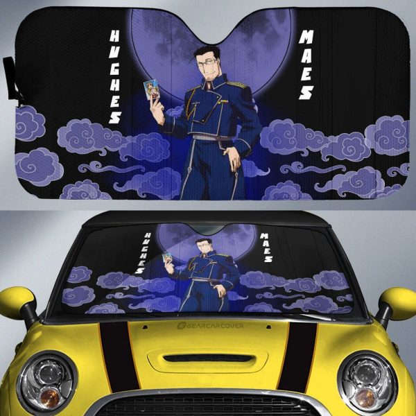 Maes Hughes Car Sunshade Custom Fullmetal Alchemist Anime Car Accessories