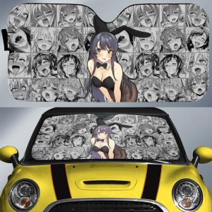 Mai Sakurajima Car Sunshade Custom Bunny Girl Senpai Car Accessories