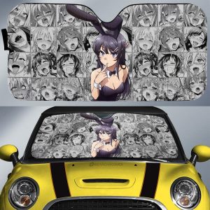 Mai Sakurajima Car Sunshade Custom Bunny Girl Senpai Car Accessories