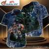 Majestic Cowboys Mascot Tropical Hawaiian Shirt – Personalizable