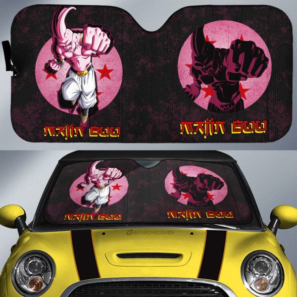 Majin Buu Car Sunshade Custom Car Interior Accessories