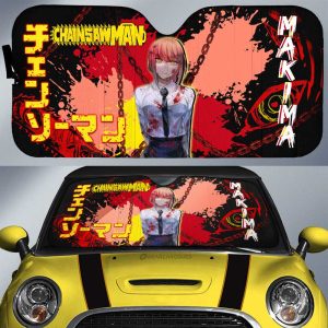 Makima Car Sunshade Custom Car Accessories