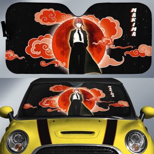 Makima Car Sunshade Custom Chainsaw Man Anime