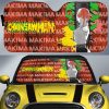 Makima Car Sunshade Custom Chainsaw Man Anime Car Interior Accessories