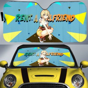 Mami Nanami Car Sunshade Custom Rent A Girlfriend Car Accessories