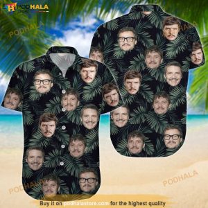 Mandalorian Pedro Pascal Hawaiian 3D Shirt