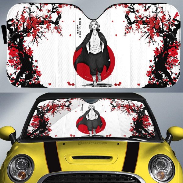 Manjiro Sano Car Sunshade Custom Japan Style Tokyo Revengers Anime Car Accessories