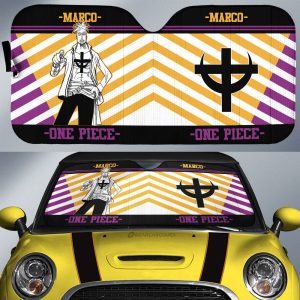 Marco Car Sunshade Custom Car Accessories Mix Manga Style