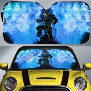 Master Roshi Car Sunshade Custom Anime Car Accessories