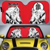 Master Roshi Car Sunshade Custom Car Accessories Manga Style For Fans