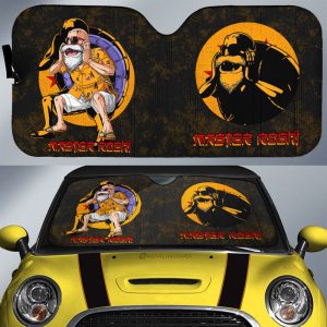 Master Roshi Car Sunshade Custom Car Interior Accessories