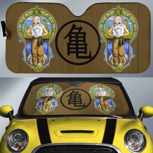 Master Roshi Car Sunshade Custom Car Interior Accessories