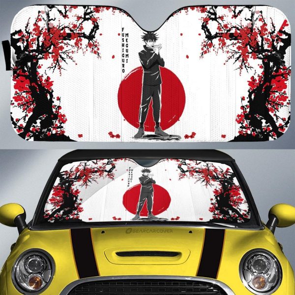 Megumi Fushiguro Car Sunshade Custom Japan Style Anime Jujutsu Kaisen Car Accessories