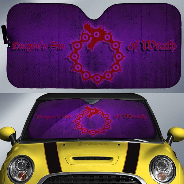 Meliodas Car Sunshade Custom Car Accessories