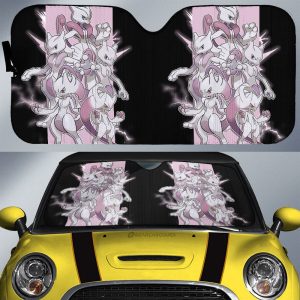 Mewtwo Car Sunshade Custom Car Accessories For Fans