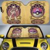 Mewtwo Car Sunshade Custom Car Interior Accessories