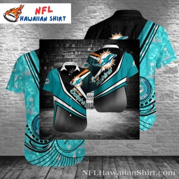 Miami Dolphins Tropical Touchdown Hawaiian Shirt – Men’s Game Day Gear