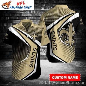 Midnight Mystique – NFL Saints Hawaiian Spirit Shirt