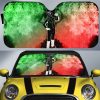 Might Guy Car Sunshade Custom Anime Car Accessories