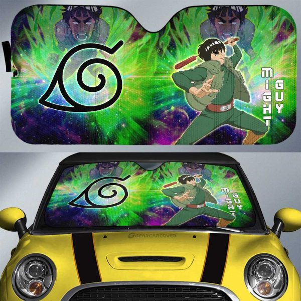 Might Guy Car Sunshade Custom Characters Anime Car Accessories