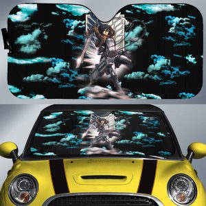 Mikasa Ackerman Car Sunshade Custom Car Interior Accessories