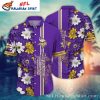 Minnesota Vikings Daisy Delight Purple Hawaiian Shirt – NFL Tropical Style