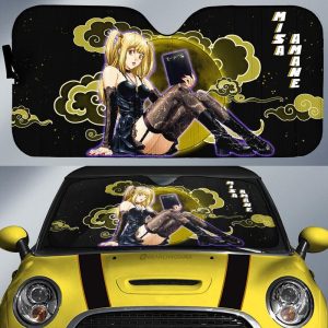 Misa Amane Car Sunshade Custom Death Note Car Accessories