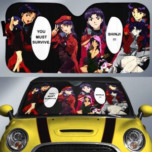 Misato Katsuragi Car Sunshade Custom NGE