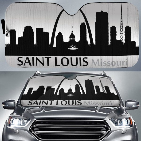 Missouri St. Louis Skyline Car Sunshade Custom Car Accessories