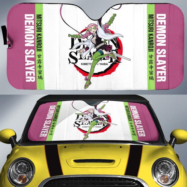 Mitsuri Kanroji Car Sunshade Custom Demon Slayer Car Accessories For Anime Fans