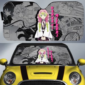 Mitsuri Kanroji Car Sunshade Custom Mix Mangas