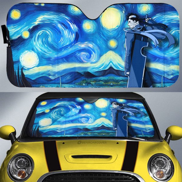 Momochi Zabuza Car Sunshade Custom Starry Night Styles